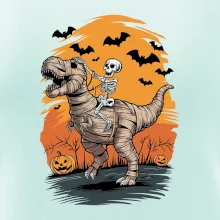 Halloween - dinosaurus a kostra