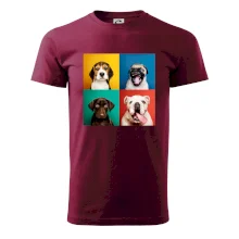 Psi štěňata koláž