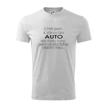 Chtěl jsem k Vánocům auto