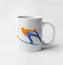 Skokan na lyžích splash