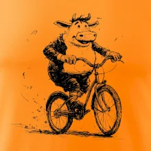 Tlustá kráva na kole