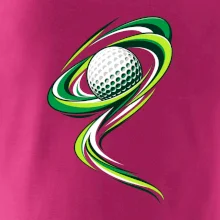Golfový míček zelená dynamika