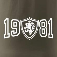 Narozeninový motiv - znak - 1981