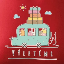 Výletíme obytňák kreslený