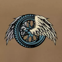 Moto kolo s křídly