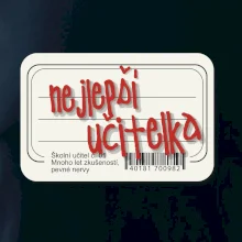 Nejlepší učitelka sešit