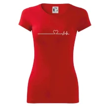 Poker EKG srdce červené