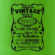 Vintage Etiketa - 2003