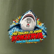 Pro žraloka jsi jen konzerva