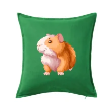 Morče - kreslené, bílo oranžové