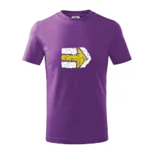 Párová turistická značka žlutá