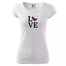 Love Česká vlajka