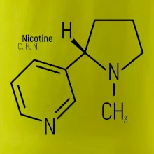 Molekulární struktura Nikotin