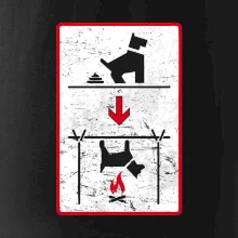 Tričko pro odpůrce sraní na chodníku