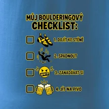 Můj boulderingový checklist