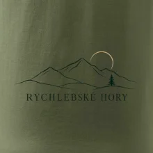 Rychlebské hory minimalistický motiv na výlet