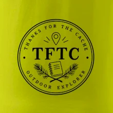TFTC minimalistický turistický odznak