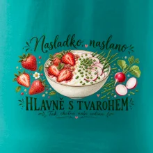 Nasladko naslano hlavně s tvarohem