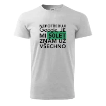 Nepotřebuji google, je mi 50 let