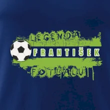 Jméno - legenda fotbalu zelená
