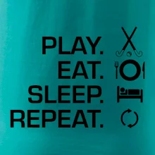 Play eat sleep repeat pozemní hokej