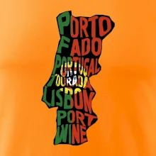 Mapy - názvy měst - Portugalsko