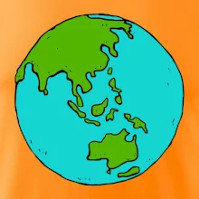 Planeta na prsu - Austrálie