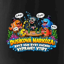 Dusíková narkóza když ryby vyprávějí vtipy