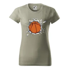 Basketbal míč v triku