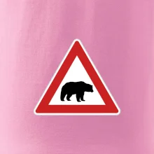 Dopravní značka - Pozor lední medvěd