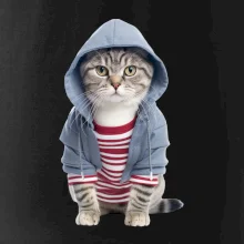 Kočka v pruhovaném triku