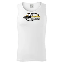 Bagrista v kruhu - vlastní nápis