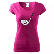 Parové triko - Golfová hůl a míček
