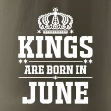Kings are born in June