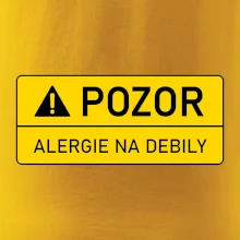 Pozor alergie na debily