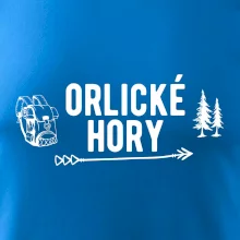 Orlické hory nápis