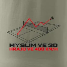 Badminton myslím ve 3d