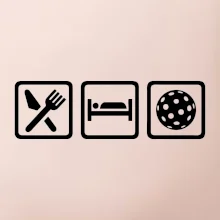 Eat sleep florbal v řadě