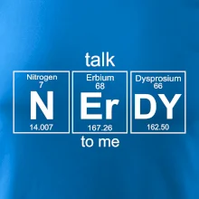 Talk nerdy - periodická tabulka