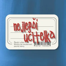 Nejlepší učitelka sešit