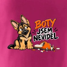 Boty jsem neviděl - štěně vlčáka