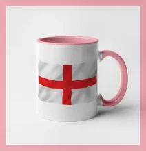 Anglická vlajka vlající