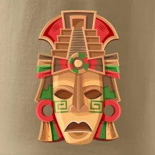 Mayové maska červené uši