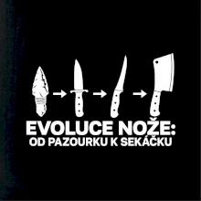Evoluce nože od pazourku k sekáčku