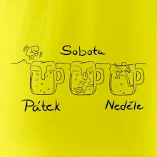 Pátek sobota neděle pivo