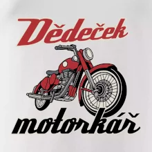 Dědeček motorkář Dědeček motorkář