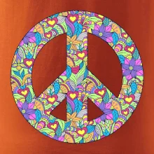 Peace symbol mandela
