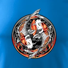 Yin & Yang Koi kapr - oranžový