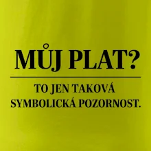 Můj plat? to jen taková symbolická pozornost