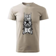 Černobílá maska field instinct paintball